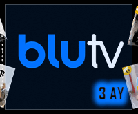 BluTV 3 Aylık Üyelik